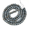 Baking Paint Glass Beads Strands DGLA-N010-8mm-09-2