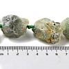 Raw Rough Natural Prehnite Beads Strands G-J388-A06-01-5