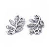 Tibetan Style Alloy Links Connectors PALLOY-A15392-AS-2