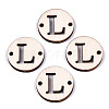 Unfinished Natural Poplar Wood Links Connectors WOOD-S045-140A-01L-1