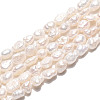 Natural Cultured Freshwater Pearl Beads Strands PEAR-N014-03H-01-2
