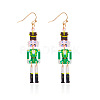 Christmas Theme Acrylic Human Dangle Earrings FS-WGA2E6F-05-1
