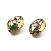 Handmade Cloisonne Beads CLB-Q002-08D-2