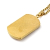 Jesus Rectangle Tag 201 Stainless Steel Pendant Necklace with Iron Box Chains LS-NJEW-D048-07G-3