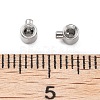 304 Stainless Steel Crimp Beads STAS-L216-51P-3