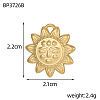 304 Stainless Steel Pendants STAS-OY005-68G-2
