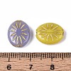 Opaque Glass Beads LAMP-T021-42M-3