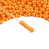 12/0 Grade A Baking Paint Glass Seed Spacer Beads X-SEED-Q009-FJX13-4