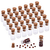 50Pcs Column Glass Jar Glass Bottles Bead Containers AJEW-YW0001-56-1