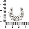 304 Stainless Steel Filigree Joiners STAS-Q362-03B-P-3