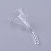 Transparent Glass Funnel Hopper AJEW-WH0104-46A-1