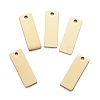 Ion Plating(IP) 304 Stainless Steel Pendants STAS-I140-22B-G-3