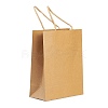 DIY Rectangle with Fox Pattern Kraft Paper Bag Making Set DIY-F079-06-5