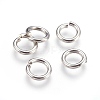 Tarnish Resistant 304 Stainless Steel Saw Cut Open Jump Rings STAS-P212-25P-22-1