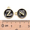 Golden Plated Alloy Charms LS-ENAM-S118-02Z-3