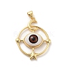 Opaque Resin Pendants KK-G419-09G-03-2