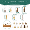 Alloy Glue-on Flat Pad Bails for Pendant Making PALLOY-TA0001-41-3