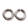 201 Stainless Steel Clip-on Earrings EJEW-Z014-01C-P01-1