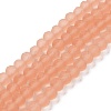 Transparent Glass Beads Strands EGLA-A034-T6mm-MD21-1