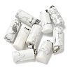 Natural Howlite Pendants G-B127-17P-05-1