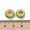 Alloy Rhinestone Clay Pave Beads ALRI-D300-04G-15-3
