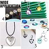120Pcs 3 Styles 304 Stainless Steel Pendant Cabochon Settings STAS-UN0020-85P-5