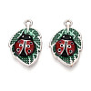 Alloy Enamel Pendants ENAM-N062-13P-1