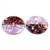 4-Hole Cellulose Acetate(Resin) Buttons BUTT-S026-003C-01-2