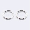 925 Sterling Silver Open Jump Rings LS-STER-F036-02S-0.8x12mm-3