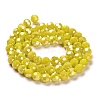 Opaque Glass Beads Stands X-EGLA-A035-P8mm-B04-2