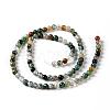 Round Natural Indian Agate Beads Strands G-S122-4mm-3