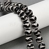 Tibetan Style dZi Beads Strands G-U022-A01-10mm-1