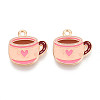 Alloy Enamel Pendants X-ENAM-T022-29-1