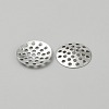 Iron Finger Ring Brooch Sieve Findings IFIN-WH0065-62A-P-2