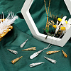 160Pcs 2 Colors Iron Bead Cones IFIN-SC0001-72-4