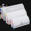DIY Rectangle-shaped Plastic Mesh Canvas Sheet PURS-PW0001-603B-2