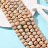 Handmade Fancy Antique Glazed Porcelain Ceramic Round Beads Strands PORC-L019-13mm-06-5