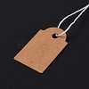 Kraft Paper Tags X1-AJEW-C019-01-5