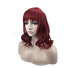 Curly Short Bob Wig with Bangs OHAR-L010-002A-2