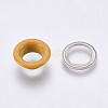 Iron Grommet Eyelet Findings IFIN-WH0023-B09-1