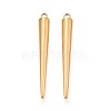 304 Stainless Steel Pendants STAS-T075-22C-G-1