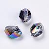 Imitation Austrian Crystal Beads SWAR-F077-13x10mm-31-1