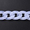 Acrylic Curb Chains AJEW-JB00505-06-2