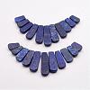 Natural Lapis Lazuli Beads Strands G-P298-I01-3