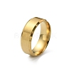 201 Stainless Steel Plain Band Ring for Men Women RJEW-WH0010-06G-MG-1