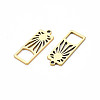 Ion Plating(IP) 201 Stainless Steel Pendants X-STAS-T063-171G-3