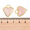 Natural Rose Quartz Faceted Pendants G-Z154-01G-06-3