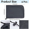 6Pcs Waterproof Dustproof Oxford Cloth Rearview Mirror Protective Cover ABAG-CN0001-64-2