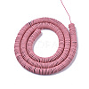 Spray Painted Non-magnetic Synthetic Hematite Beads Strands G-R0468-03D-09-2