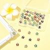 45Pcs 9 Colors Glass Charms KK-FS0001-67-7